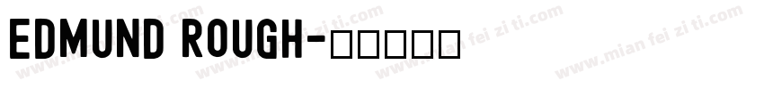 Edmund Rough字体转换